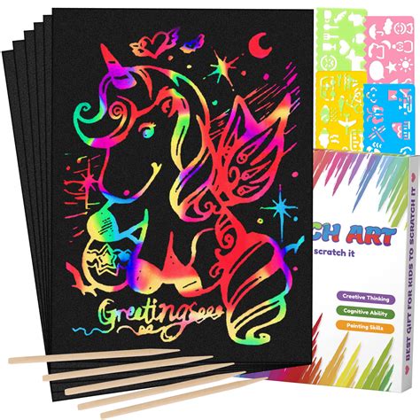 rainbow art scratch paper|rainbow scratch paper ideas.